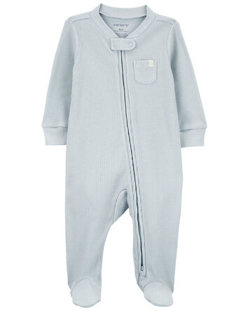 Baby  2-Pack Thermal Textured Sleep & Play Pajamas, 