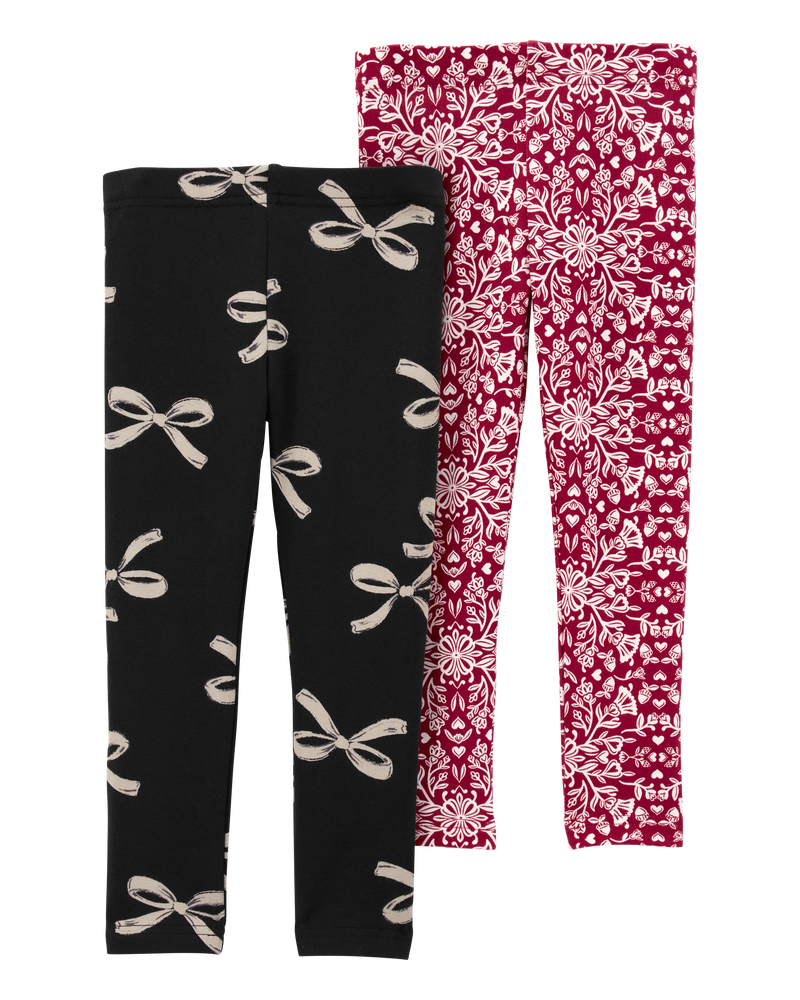 Toddler 2-Pack Holiday Leggings, image 2 of 6 slides