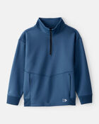Boys Quarterzip Pullover - Blue, image 1 of 3 slides