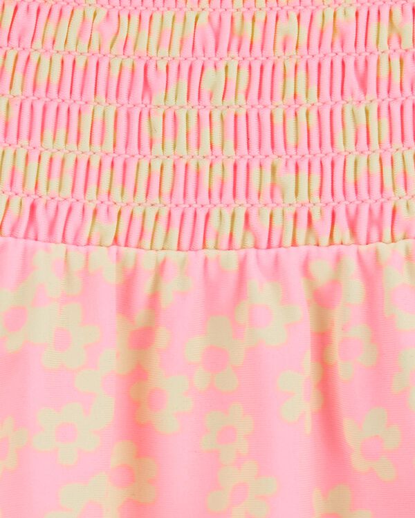 Pink Baby 1Piece Daisy Swimsuit
