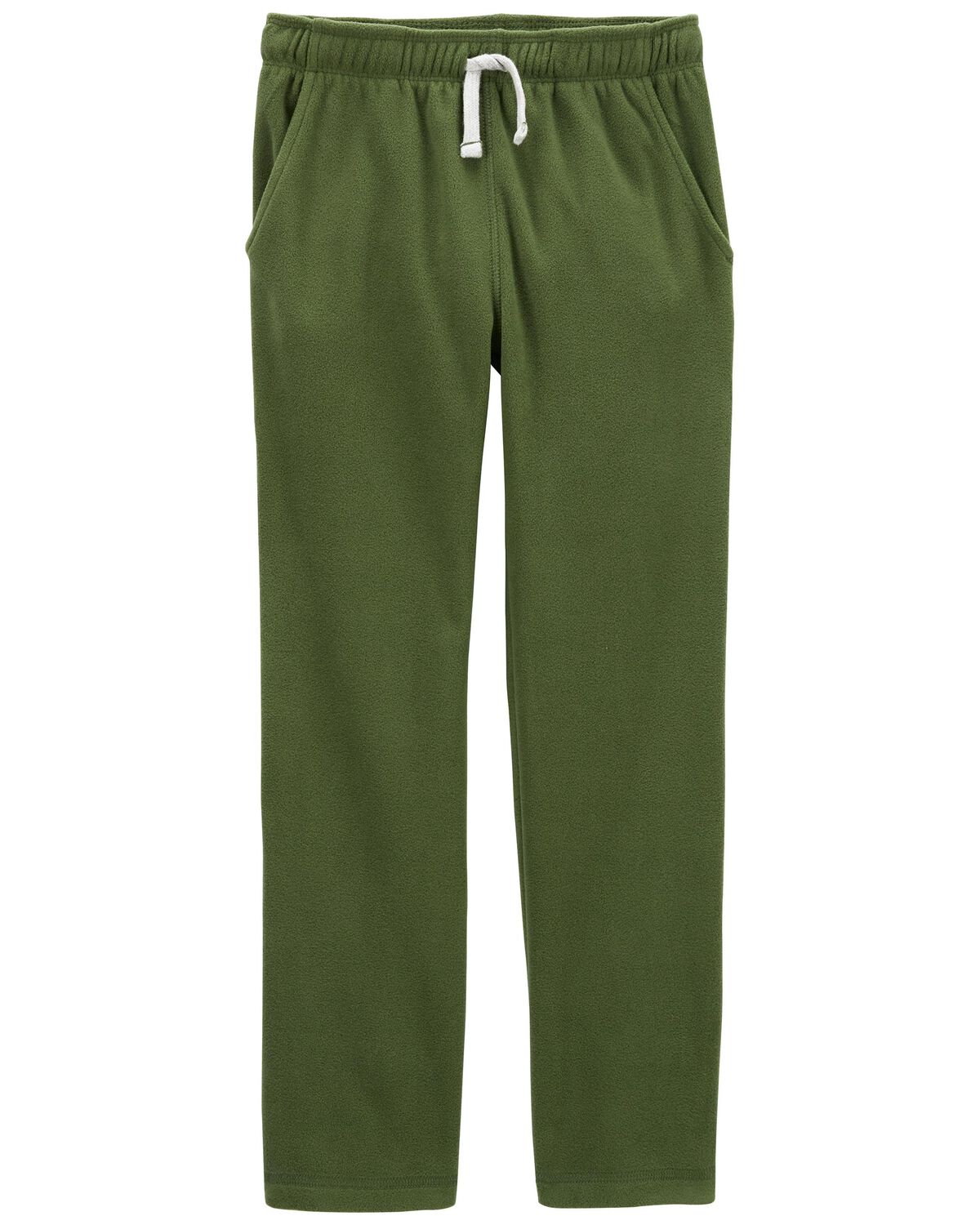 Green Kid PullOn Fleece Pants