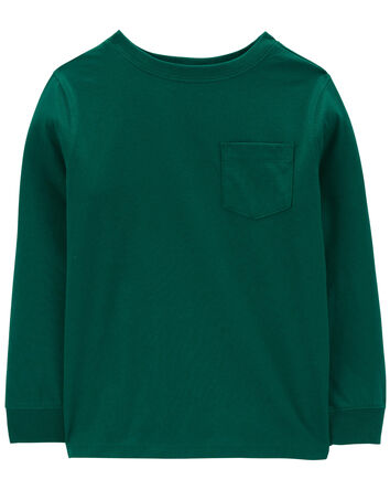 Kid Long-Sleeve Pocket Tee, 