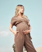 Adult  Women's Maternity Day Out Jumpsuit, image 4 of 11 slides