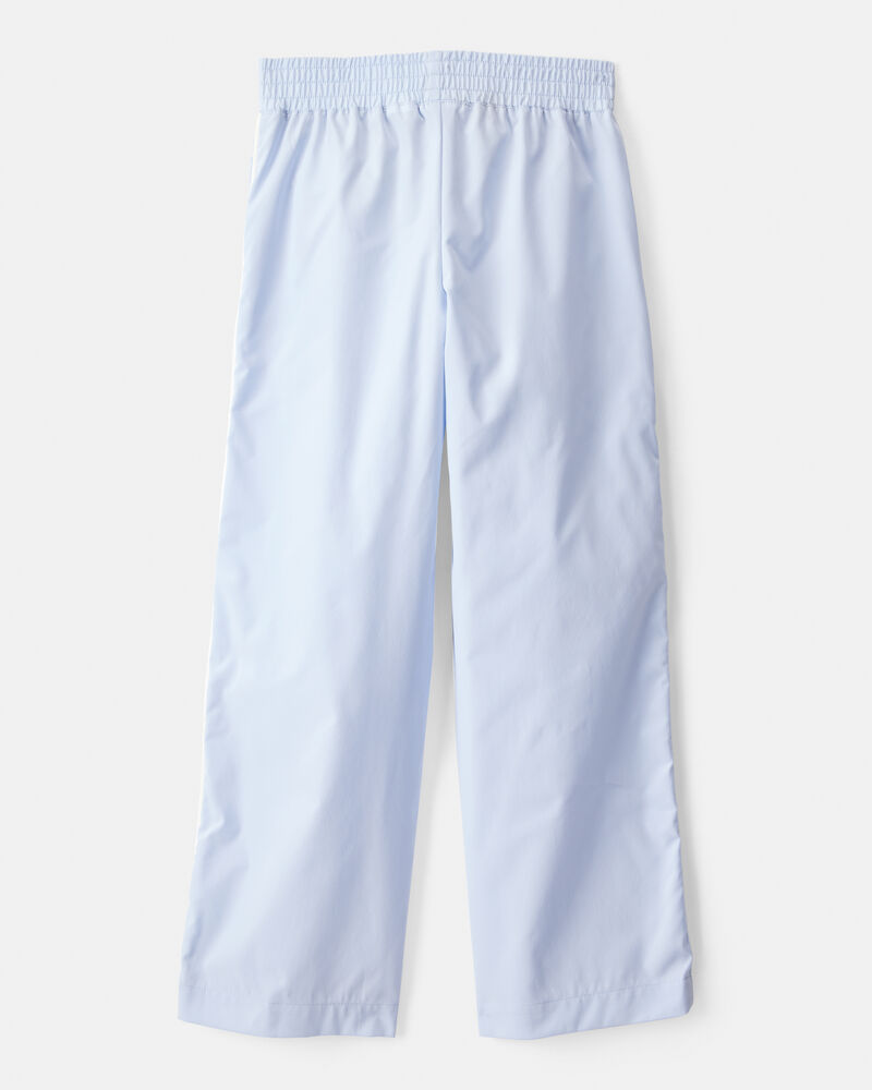 Girls Woven Active Pants - Blue, image 2 of 5 slides