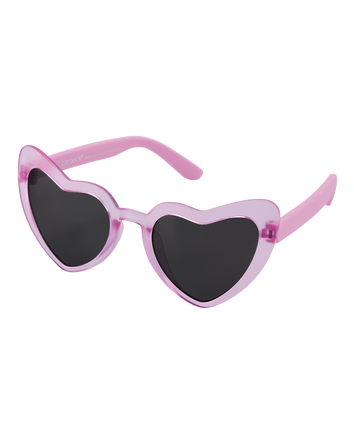 Baby Heart Sunglasses - Pink, 