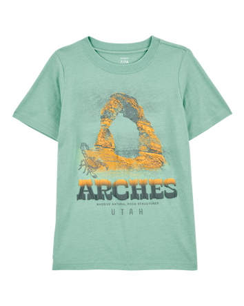 Kid Arches Short-Sleeve Graphic Tee - Green, 