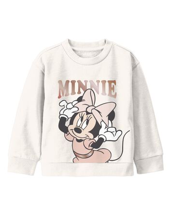 Kid Minnie Mouse Pullover Sweatshirt, 