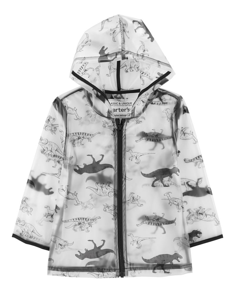 Baby Dinosaur Rain Jacket, image 1 of 3 slides
