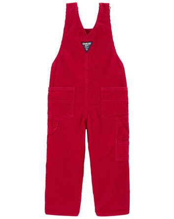 Toddler Soft Corduroy Overalls, 