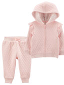 Bundle - Baby 2-Piece Quilted Sweatsuit
