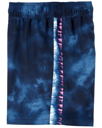 Kid Active Drawstring Shorts in Moisture Wicking Fabric, 