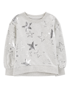 Kid 2-Piece Star Sweatshirt & Fleece Leggings Set, image 2 of 8 slides