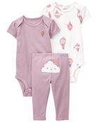 Baby 3-Piece Cloud Little Character Set, image 1 of 6 slides