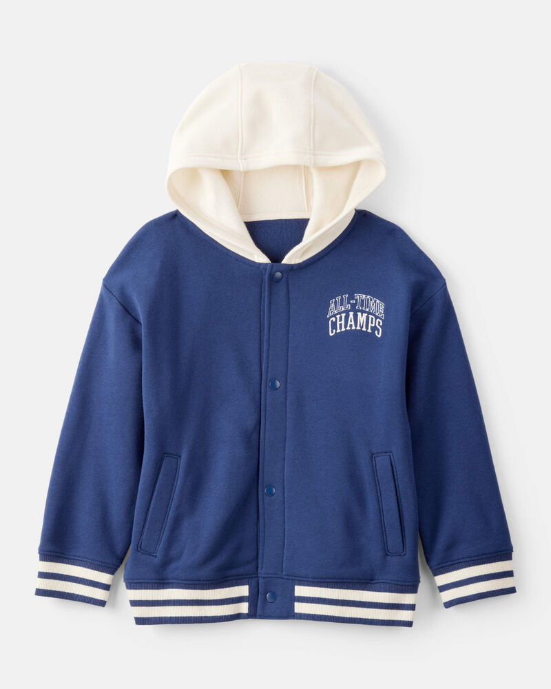 Boys Varsity Jacket - Navy, image 1 of 4 slides