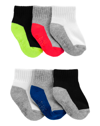 Baby 6-Pack Active Socks, 