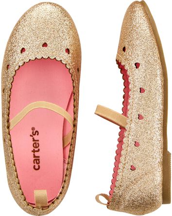 Toddler Glitter Ballet Flat Shoes, 