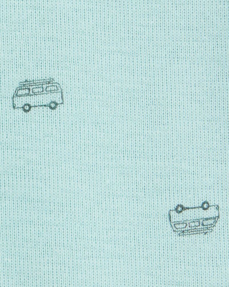 Baby 5-Pack Ocean Print Sleeveless Bodysuits, image 3 of 7 slides