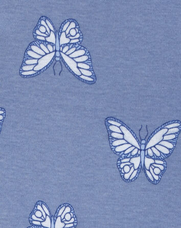 Baby 5-Pack Butterfly Short-Sleeve Bodysuits, 