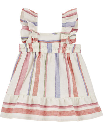 Baby Striped LENZING™ ECOVERO™ Dress, 