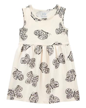 Toddler Butterfly Tank Dress, 