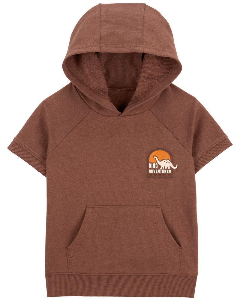 Toddler Hooded Dino Adventure Pullover, image 1 of 2 slides