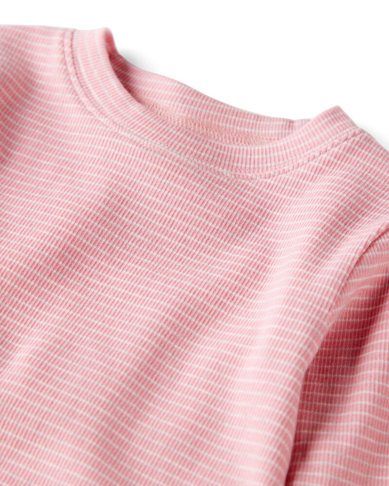 Baby Organic Cotton Pajamas in Stripes, image 2 of 5 slides