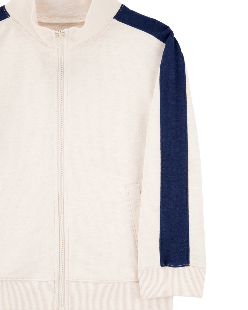 Kid Colorblock Zip-Up Jacket, image 2 of 4 slides