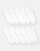 Kid 10-Pack No Show Socks, image 2 of 3 slides