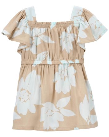Baby Floral Print Dress Made With LENZING™ ECOVERO™ , 