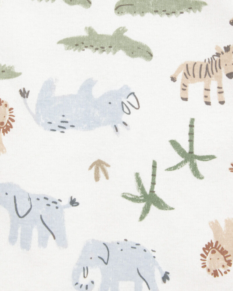 Baby 5-Pack Animals Sleeveless Bodysuits, image 4 of 7 slides