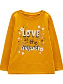 Gold - Kid Love Is The Answer Graphic Tee