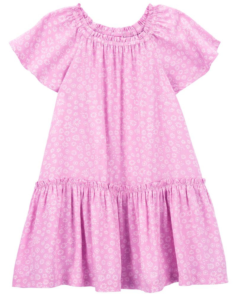 Toddler Floral Dress Made With LENZING™ ECOVERO™ , image 1 of 4 slides