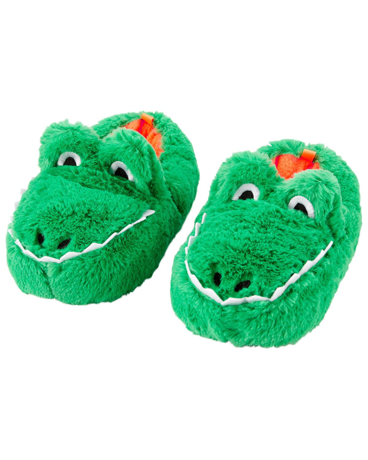Green Toddler Alligator Slippers