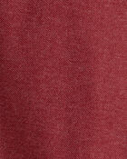 Boys French Terry Pullover Sweatshirt - Burgundy, image 2 of 3 slides