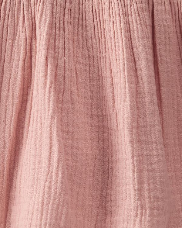 Rose Baby Organic Cotton Gauze Dress