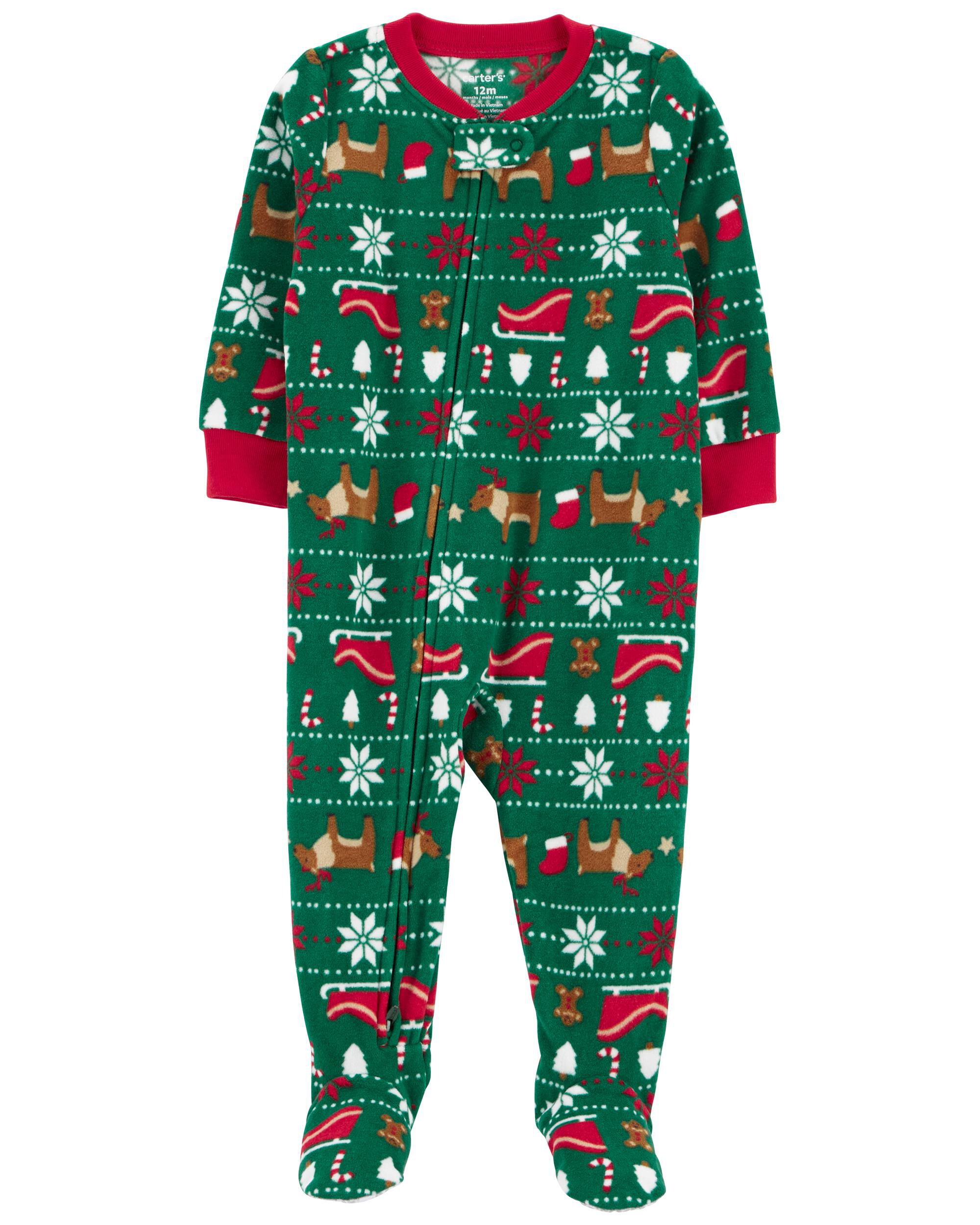 Carters fair isle pajamas clearance