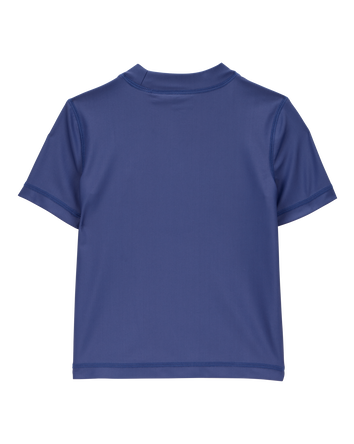 Toddler Fourth of July Short Sleeve Rashguard - Navy, 