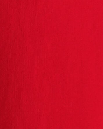 Toddler Boy Long-Sleeve Pocket Tee - Red, 