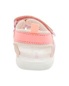 Baby Every Step® Hook & Loop Soft Sandals, image 3 of 7 slides