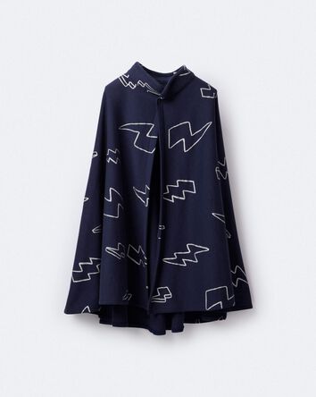 Toddler Lightning Bolt Dress Up Cape - Navy, 