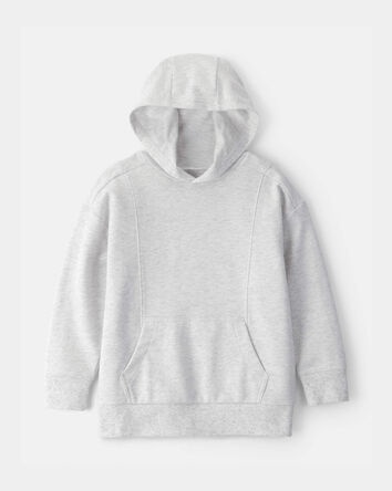 Boys French Terry Hoodie - Grey, 