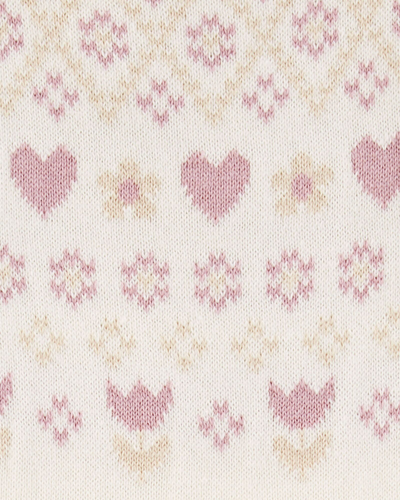 Baby Fair Isle Sweater Dress, image 4 of 5 slides