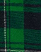 Toddler Plaid Jacquard Button-Down Shirt, image 2 of 3 slides