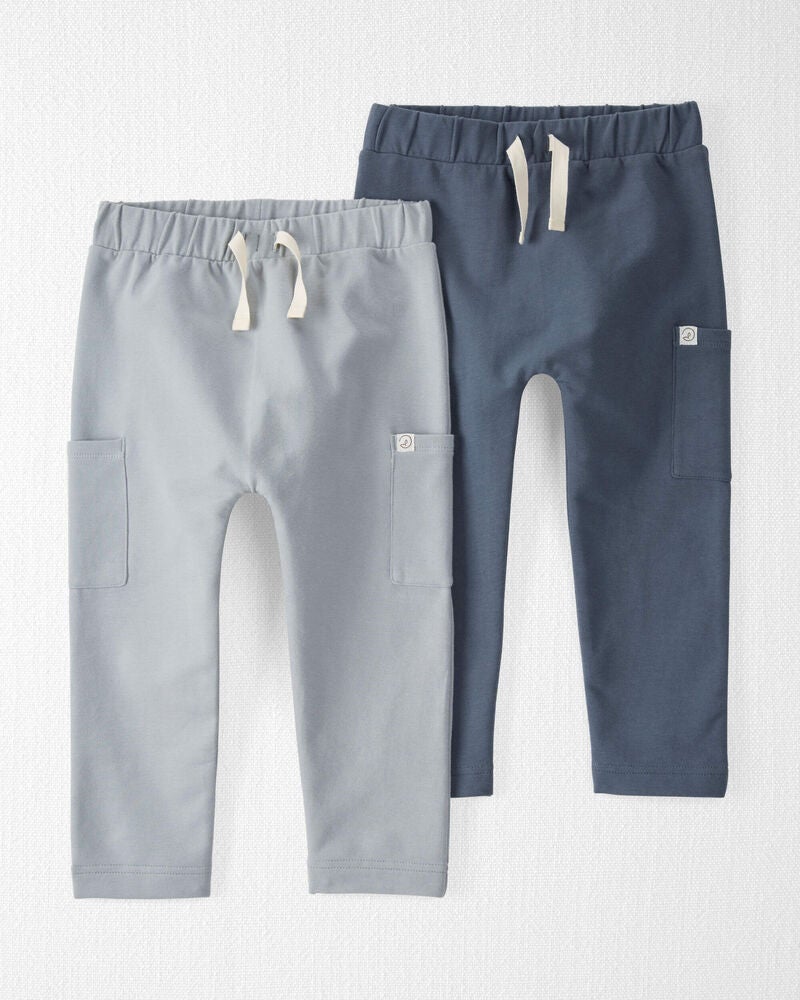 Toddler 2-Pack Organic Cotton Pants
, image 1 of 4 slides