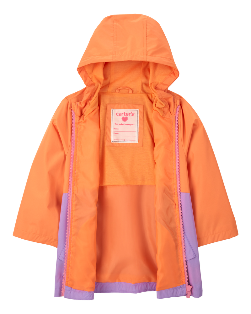 Baby Colorblock Rain Jacket, image 2 of 3 slides