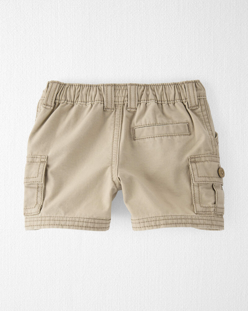 Baby Organic Cotton Cargo Shorts, image 2 of 4 slides