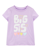Toddler Big Sis Graphic Tee, image 1 of 3 slides