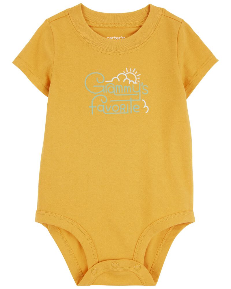 Baby Grammy's Favorite Cotton Bodysuit, image 1 of 3 slides