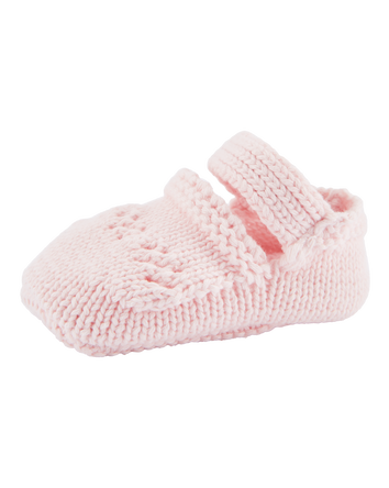Baby Crochet Mary Jane Booties, 