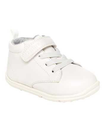 Every Step® First Walker High-Top Sneakers - White, 